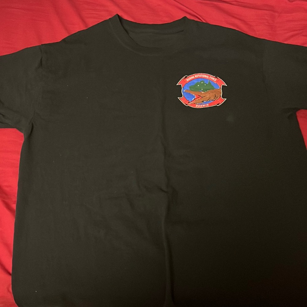Marine rotational force Darwin t shirt